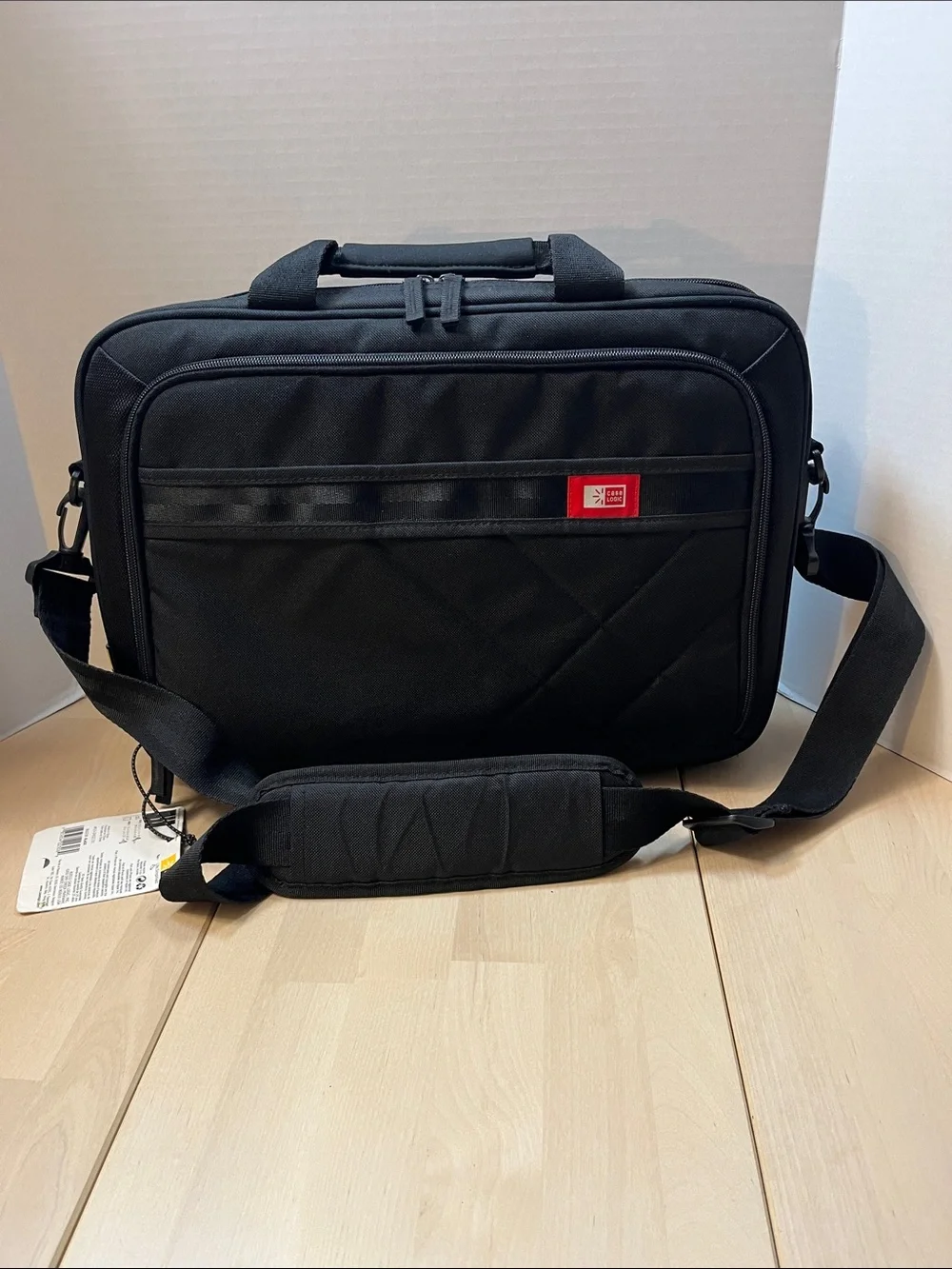 Case Logic Black Laptop & Tablet Commuter Briefcase Messenger Bag